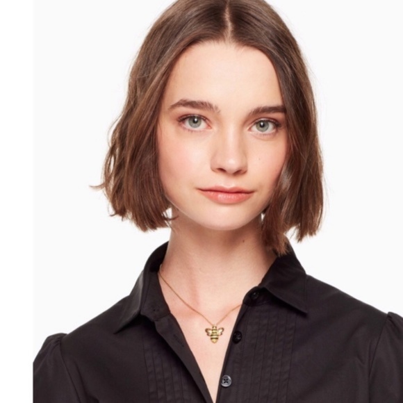 🐝HP🐝NWOT Kate Spade Picnic Perfect Pave Bee Set - Picture 6 of 7